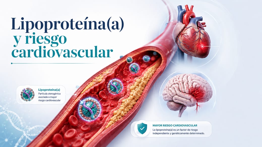 Ilustración sobre la lipoproteína(a) y el riesgo cardiovascular heredado